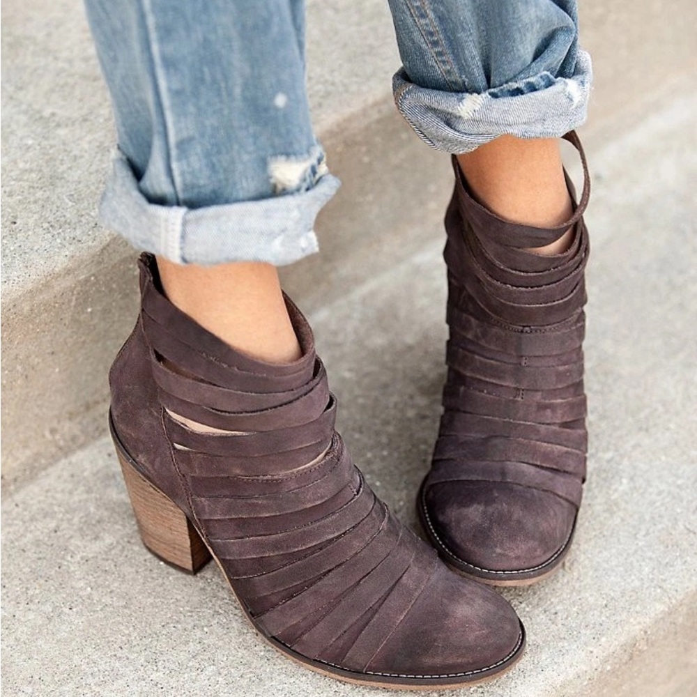 Free People Hybrid Heeled Bootie -38 (7)